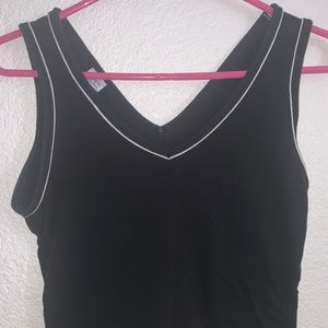 Black and white shirt